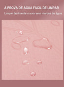 Tapete para ginástica com camada dupla antiderrapante com linha de posição