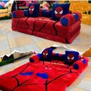 Sofá Cama Dobrável 2 em 1 Vários Personagens Divertidos Cover