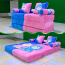 Sofá Cama Dobrável 2 em 1 Vários Personagens Divertidos Cover