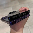 Luxo magnético para magsafe carga sem fio chapeamento caso claro para iphone 11